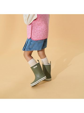 CRAVE MONSOON Yellow | Dětské barefoot holínky