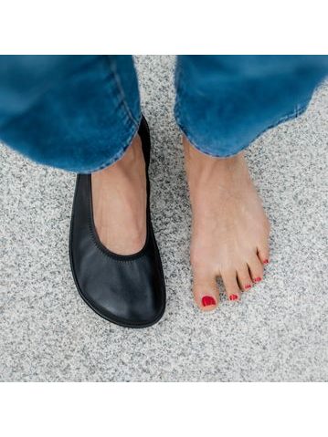GROUNDIES LILY 3.0 WOMEN Barefoot+ Black | Dámské Barefoot baleríny