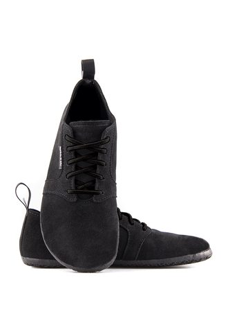 SALTIC SMART Black Velur | Barefoot tenisky
