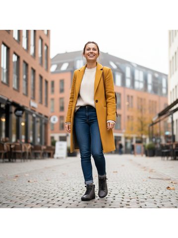 LEGUANO CHESTER Grey | Kotníkové barefoot boty