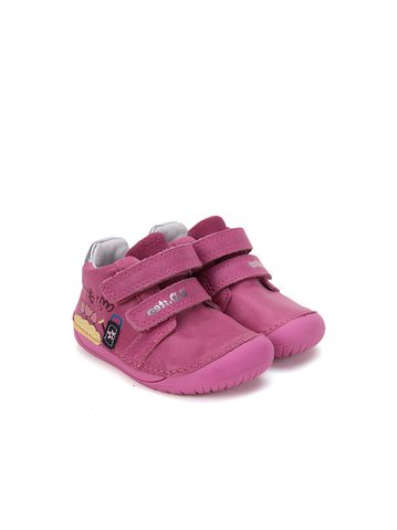 D.D.STEP S070-51253 CELOROČNÍ TENISKY Dark Pink | Dětské barefoot tenisky