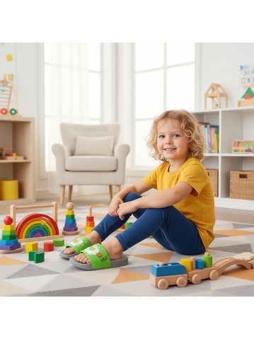 COQUI CLOGS LITTLE FROG Skye | Children's barefoot sandals