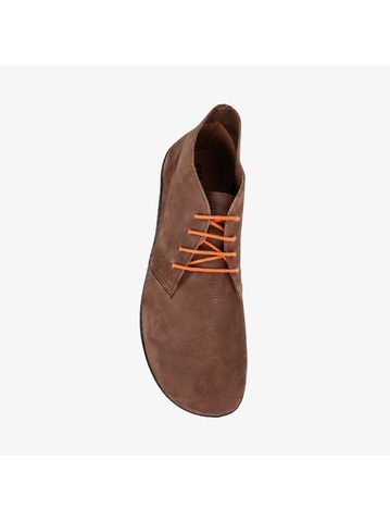 GROUNDIES MILANO Soft Men Dark Brown | Pánské barefoot kotníkové boty