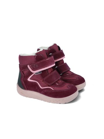 RICOSTA SIKU Merlot | Dětské zimní zateplené barefoot boty