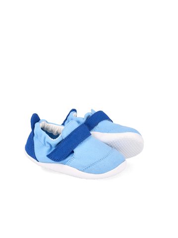 BOBUX XPLORER GO Powder Blue + Snorkel Blue | Dětské barefoot tenisky