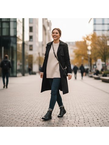 GROUNDIES CAMDEN Black | Dámské barefoot chelsea