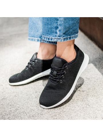 GROUNDIES BALANCE 2.0 Black | Barefoot tenisky