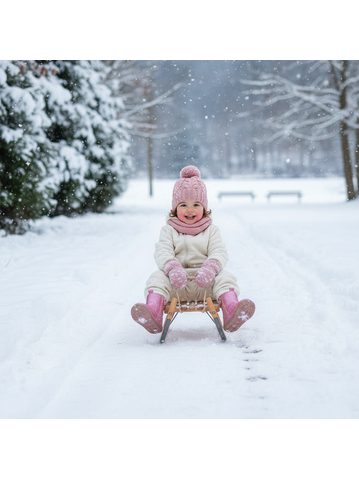 GARVALÍN Rosa | Dětské zimní zateplené boty