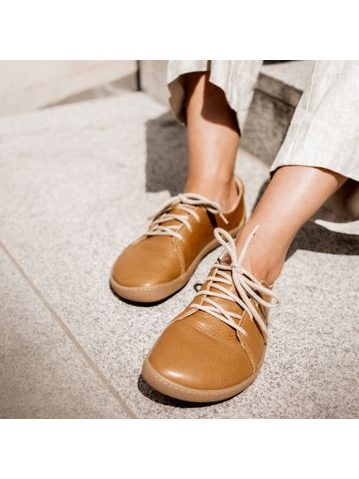AYLLA BAREFOOT INCA DÁMSKÉ Sand | Dámské barefoot polobotky