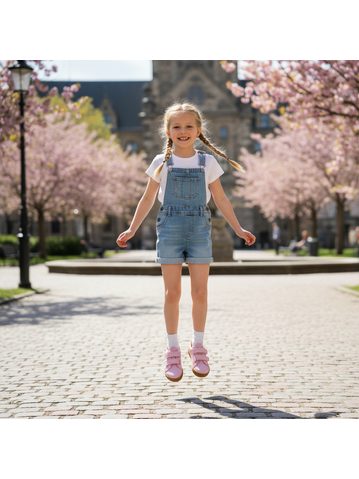 CRAVE SPRINGFIELD 2.0 Rose | Dětské barefoot tenisky