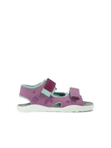 RICOSTA DAISY Purple | Dětské barefoot sandály