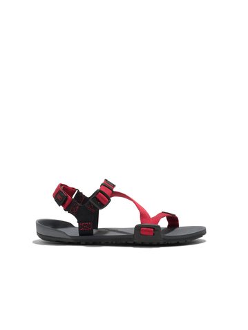 XERO SHOES Z-TRAIL YOUTH Charcoal/Red Pepper | Dětské barefoot sandály