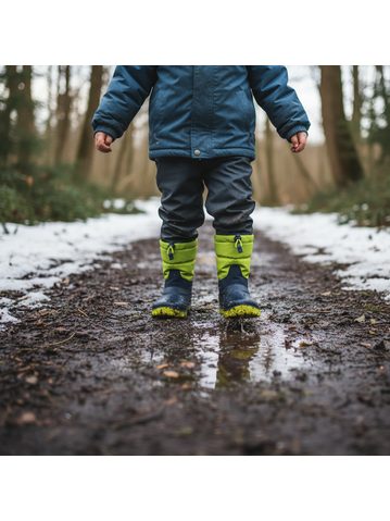 ANGLES ORPHEUS ZIP WINTER Black | Winter Insulated Barefoot Shoes