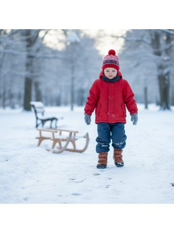 BEDA VYŠŠÍ ZIMNÍ BF 0004/W/SO/MK LUC Black/Grey | Dětské zimní zateplené barefoot boty