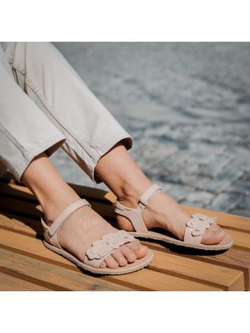 FRODDO SANDAL FLEXY FLOWER Nude | Barefoot sandály