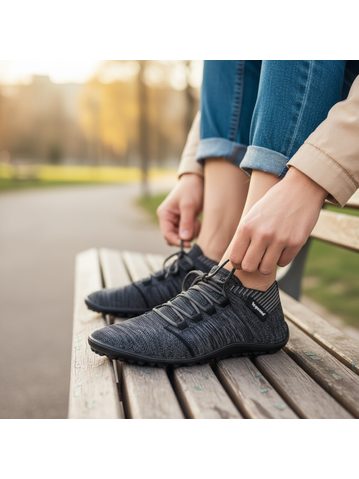 BRAMBAS CRETA Teal | Barefoot tenisky