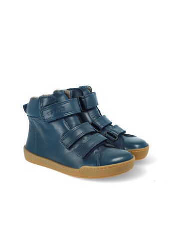 CRAVE SNOWFIELD Dark Blue | Dětské zimní zateplené barefoot boty 2