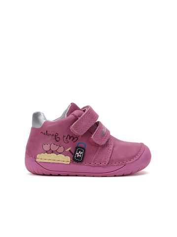 D.D.STEP S070-51253 CELOROČNÍ TENISKY Dark Pink | Dětské barefoot tenisky
