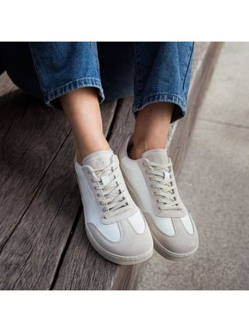 GROUNDIES PANAMA Light Beige | Barefoot tenisky