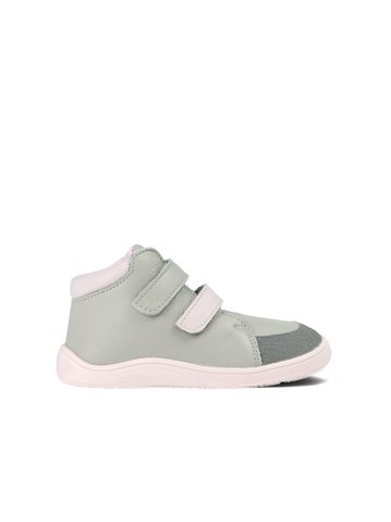 BABY BARE FEBO FALL Grey/Pink Asfaltico | Dětské celoroční barefoot boty