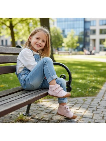 BUNDGAARD PETIT Old Rose | Dětské celoroční barefoot boty