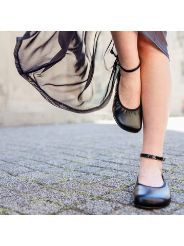 SHAPEN BALERÍNKY TULIP III Regular Black | Dámské barefoot baleríny