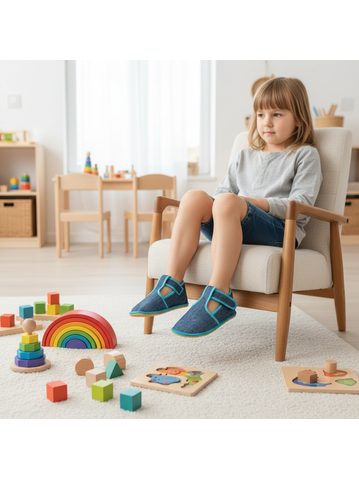 BEDA VYŠŠÍ ZIMNÍ BF 0004/W/SO/MK LUC Black/Grey | Dětské zimní zateplené barefoot boty