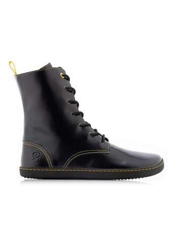 SHAPEN MAVERICK Black Yellow | Kotníkové barefoot boty