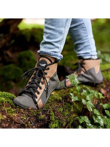 LEGUANO JASPAR Forester | Kotníkové barefoot boty 2