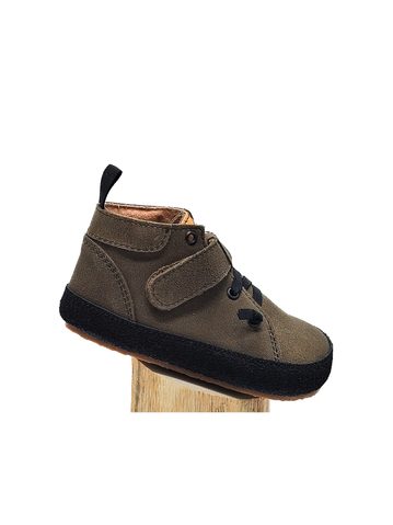 PEGRES CELOROČKY BF32L Green | Dětské celoroční barefoot boty