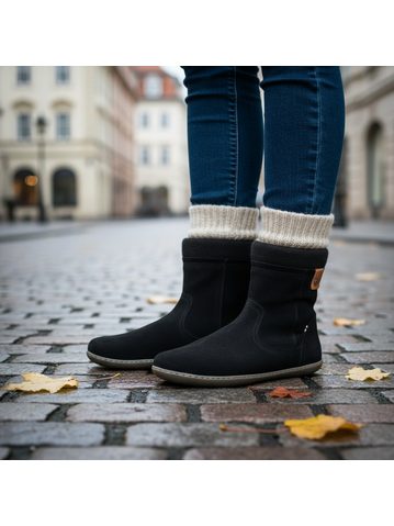 GROUNDIES CAMDEN Black | Dámské barefoot chelsea