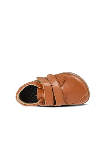 PEGRES CELOROČNÍ TENISKY BF54 0.1 Brown | Dětské barefoot tenisky