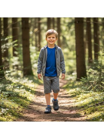 BABY BARE FEBO GO Magenta Asfaltico | Dětské barefoot tenisky