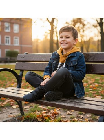 CRAVE BILBAO 2.0 Black | Kotníkové barefoot boty