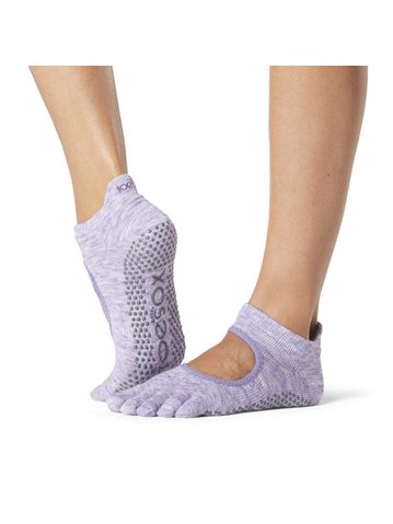 TOESOX FULL TOE BELLARINA GRIP Heather Purple 1