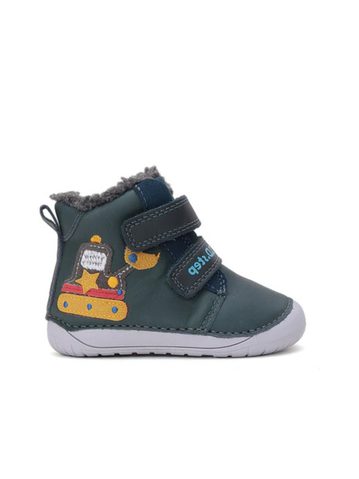 D.D.STEP W070-42154 ZIMNÍ KOTNÍKOVÉ BOTY Royal Blue 1
