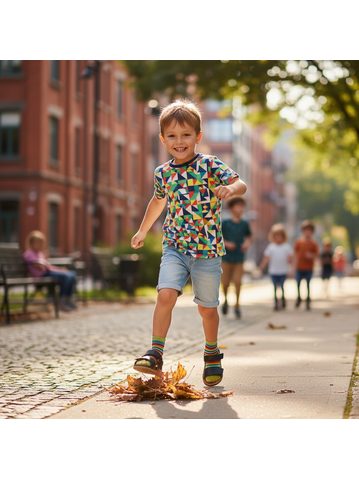 BEDA VYŠŠÍ ZIMNÍ BF 0004/W/SO/MK LUC Black/Grey | Dětské zimní zateplené barefoot boty