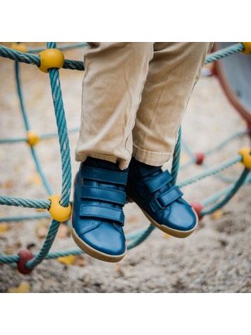 CRAVE RIGA WINTER Dark Blue | Dětské zimní zateplené barefoot boty 8