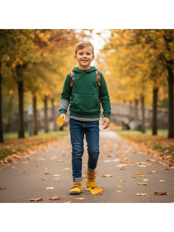 BEDA VYŠŠÍ ZIMNÍ BF 0004/W/SO/MK LUC Black/Grey | Dětské zimní zateplené barefoot boty