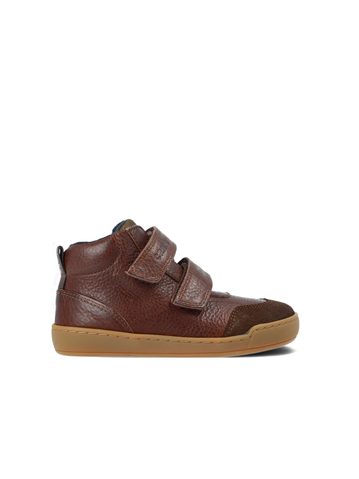 CRAVE TALINN Brown | Dětské zimní zateplené barefoot boty