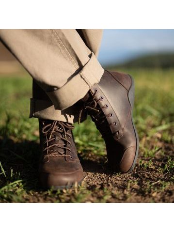 XERO SHOES DENVER LEATHER M Brown | Pánské kotníkové barefoot boty