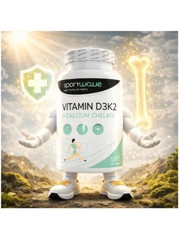VITAMIN D3K2+ CALCIUM CHELATE SportWave (120cps)