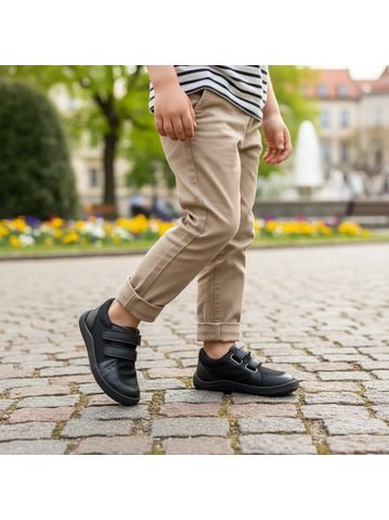 BABY BARE FEBO SNEAKERS Black | Dětské barefoot tenisky