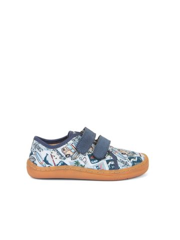 FRODDO SNEAKER CANVAS II Light Blue | Dětské barefoot tenisky