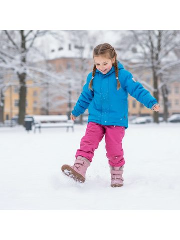 FRODDO VYŠŠÍ KOŽENÉ ZIMNÍ TEX LACES Black | Zimní zateplené barefoot boty