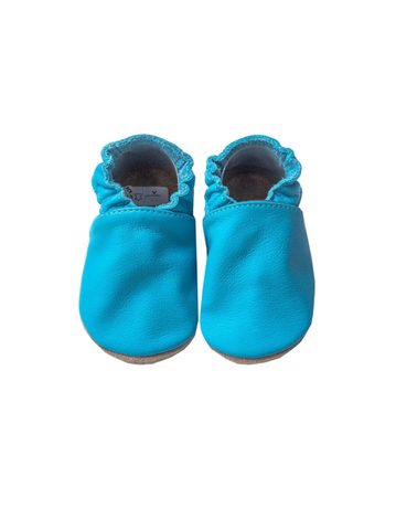 BABICE CAPÁČKY SAFESTEP Turquoise | Dětské barefoot capáčky