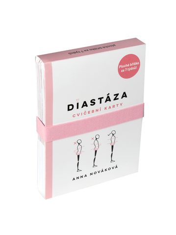 Cvičební karty - diastáza 1