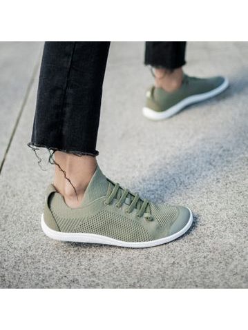 REIMA ASTELU VEGAN Greyish Green | Barefoot tenisky