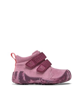 AFFENZAHN PREWALKER LOWBOOT LEATHER TALKY Otter Pink | Dětské první barefoot botičky
