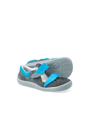 BEDA SANDÁLY ROBIN Grey Blue 2